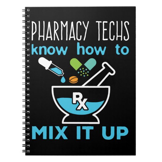 Carnet Les techniciens en pharmacie savent comment le mél (Devant)