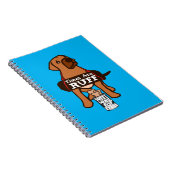 Carnet Les temps brun rousse Chien Chien Rhodesian Ridgeb (Côté Droit)