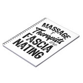 Carnet Les Thérapeutes Du Massage Sont Fasciants (Côté gauche)