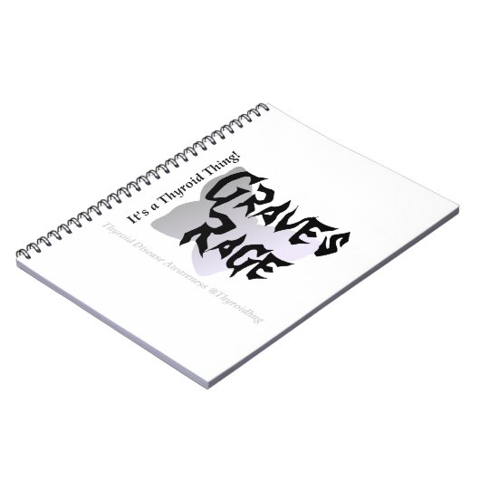 Carnet Les tombes font rage - c'est une chose thyroïde ! (Côté gauche)