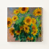 Carnet Les tournesols de Monet (Dos)