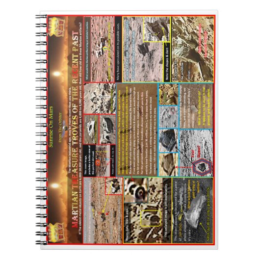 Carnet Les trésors martiens (Devant)
