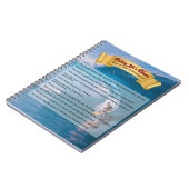 Carnet Les vagues de la vie d'équitation - appui et (Côté gauche)