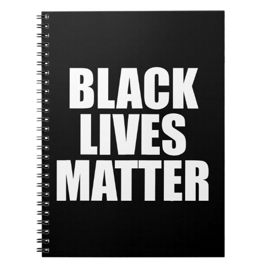 Carnet Les vies noires comptent (Devant)