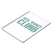 Carnet Les vraies femmes grimpent (Côté gauche)