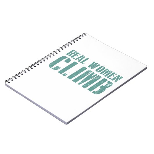 Carnet Les vraies femmes grimpent (Côté gauche)