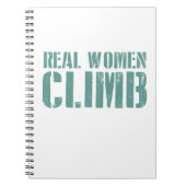 Carnet Les vraies femmes grimpent (Devant)
