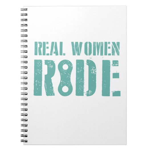 Carnet Les vraies femmes roulent (Devant)