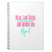 Carnet Les vraies technologies de laboratoire sont en (Devant)