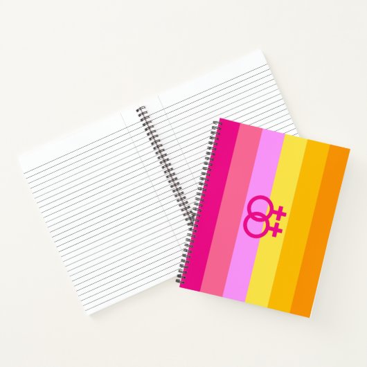 Carnet Lesbienne Dawn Pride Femmes qui aiment les femmes (Intérieur)