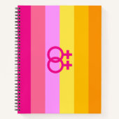 Carnet Lesbienne Dawn Pride Femmes qui aiment les femmes (Devant)