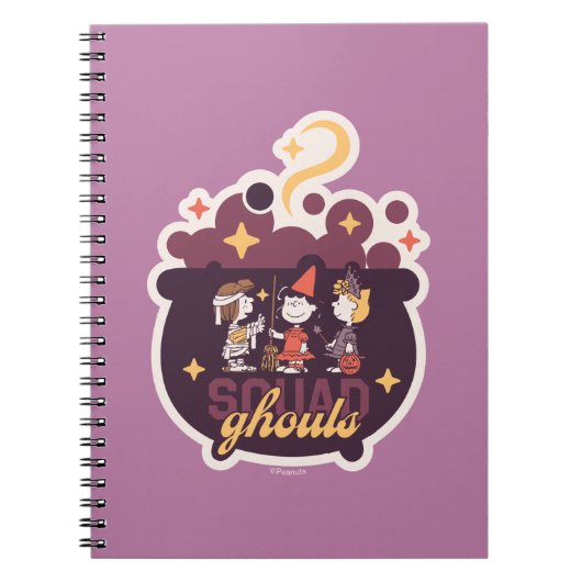 Carnet L'escouade de Peanuts aux esprits maléfiques dans (Devant)