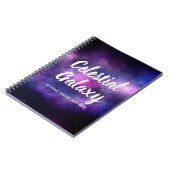 Carnet L'espace de galaxie tient le premier rôle la (Côté gauche)