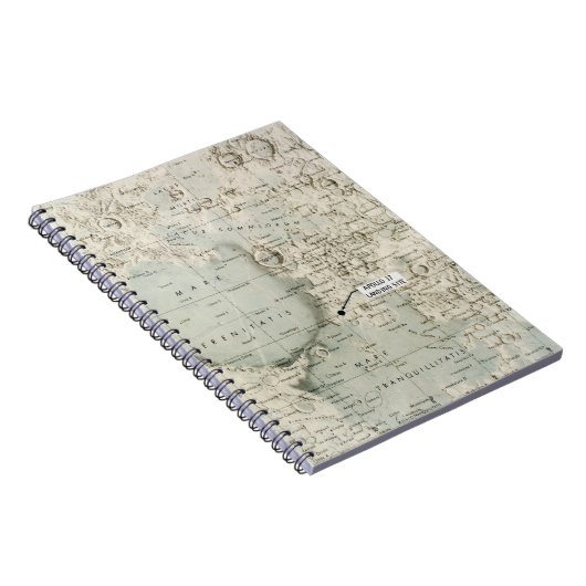 CARNET L'ESPACE : LUNE MAP, 1972 (Côté Droit)