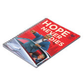 Carnet L'espoir ne meurt jamais (Côté gauche)