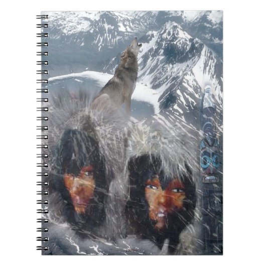 Carnet L'esprit autochtone en Alaska (Devant)