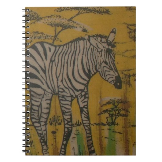 Carnet L'Esprit du Serengeti : Le Grazing du Zèbre dans l (Devant)