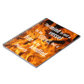 Carnet L'esprit, le feu (Côté gauche)