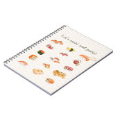 Carnet Let’s sushi and party! (Côté gauche)