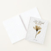 Carnet Let Words Bloom – Pressed Floral Writing (Intérieur)