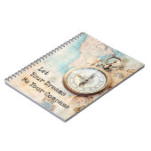 Carnet Let Your Dreams Be Your Compass (Côté gauche)