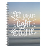Carnet Let Your Light Shine (Devant)