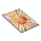 Carnet Let your light shine, Christian faith notebook  (Côté Droit)