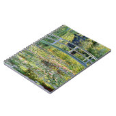 Carnet L'étang de nénuphar par des beaux-arts de Monet (Côté gauche)