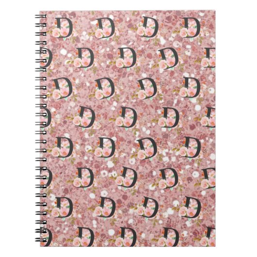 Carnet Letter D (Devant)