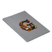 Carnet Letter G Thanksgiving style (Côté Droit)