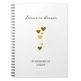 Carnet Letters to Heaven – In Memory of Daddy Personalize