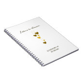 Carnet Letters to Heaven – In Memory Of Husband Custom (Côté Droit)