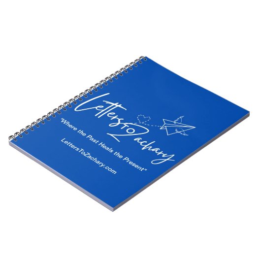 Carnet Letters To Zachary Spiral Notebook for Journaling (Côté gauche)