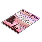 Carnet Lettre à ma mère | Lettre à la famille (Côté gauche)