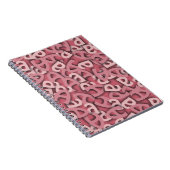 Carnet Lettre A rose (Côté Droit)