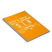 Carnet LETTRE Aéroport de Singapour Changi Code (Côté Droit)