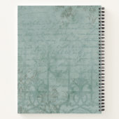 CARNET LETTRE BLANCHE BLANCHE DE ROBE BALLOUE B (Dos)