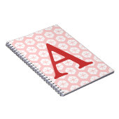 Carnet - Lettre et flocons de neige (Côté Droit)