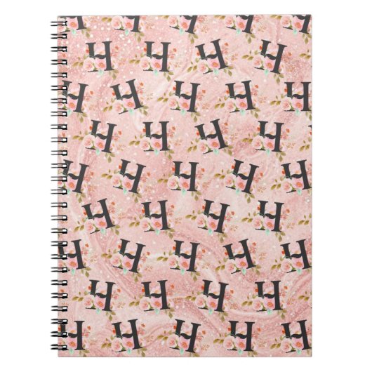 Carnet Lettre H (Devant)