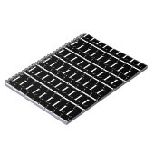 Carnet Lettre initiale monogramme L (Côté gauche)