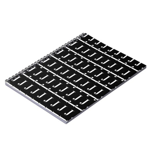 CARNET LETTRE INITIALE MOYENNE J (Côté gauche)