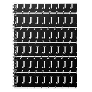 CARNET LETTRE INITIALE MOYENNE J