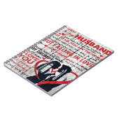 Carnet Lettre mignonne pour mari | À mon mari présent (Côté gauche)