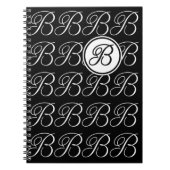 Carnet Lettre monogramme B (Devant)