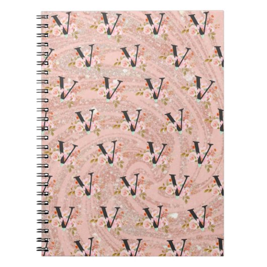 Carnet Lettre V (Devant)