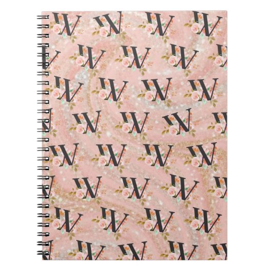 Carnet Lettre W (Devant)