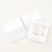 Carnet Lettres À La Femme Douche Bachelorette Guestbook (Intérieur)