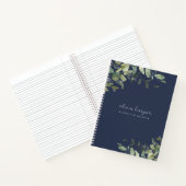 Carnet Lettres à la fille Keepsaké bleu marine (Intérieur)