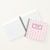 Carnet Lettres à ma fille | Mémoire de conservation rose (Intérieur)