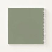 Carnet Lettres à ma fille | Mémoire de conservation simpl (Dos)